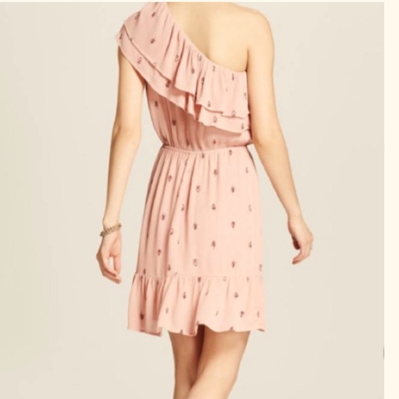 One-Shoulder Ruffle Dress from Mossimo Supply Co. - Picture 2 of 3